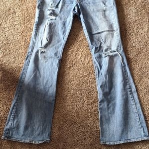 Distressed American Eagle Jeans